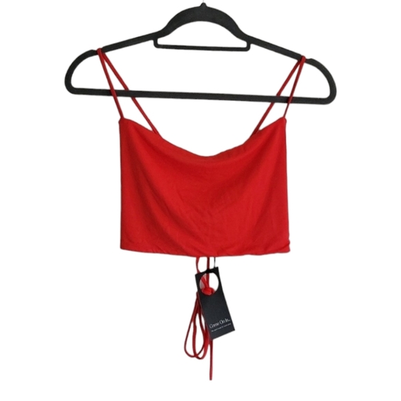 NWT Privacy Please Crop Tie Top Size XL - Picture 1 of 5